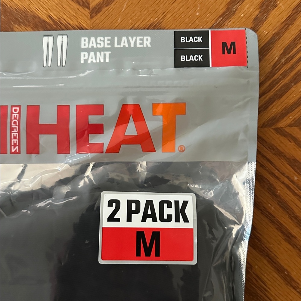 32 Degrees Heat *NIB* Women's 2-Pack Base Layer Pant in Black - Picture 2 of 8